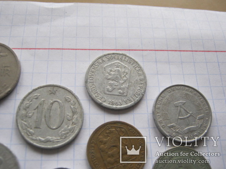 Монеты разные 21 шт., фото №5