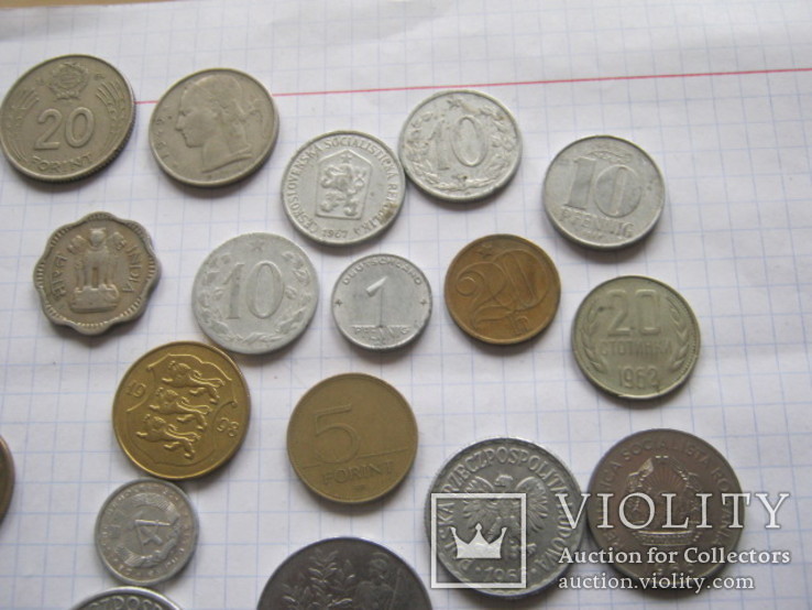 Монеты разные 21 шт., фото №8
