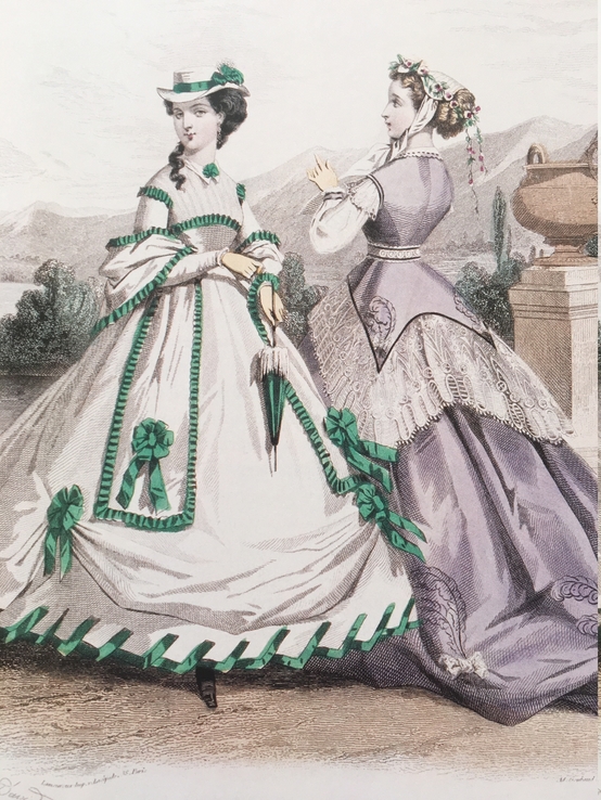  Новая книга. Дамская мода 1863-1884 годов ., фото №7