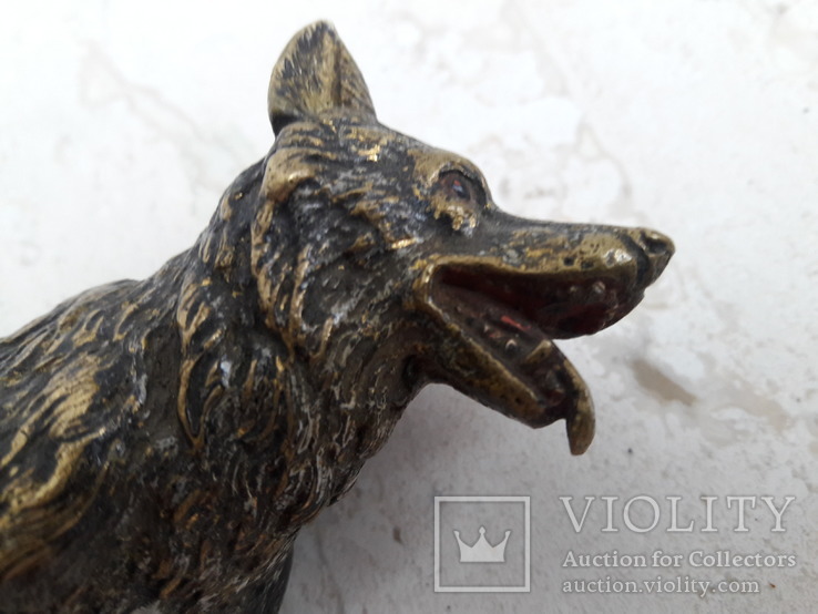 Статуэтка волк "Венская бронза", фото №7