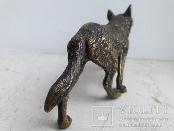 Статуэтка волк "Венская бронза", фото №9