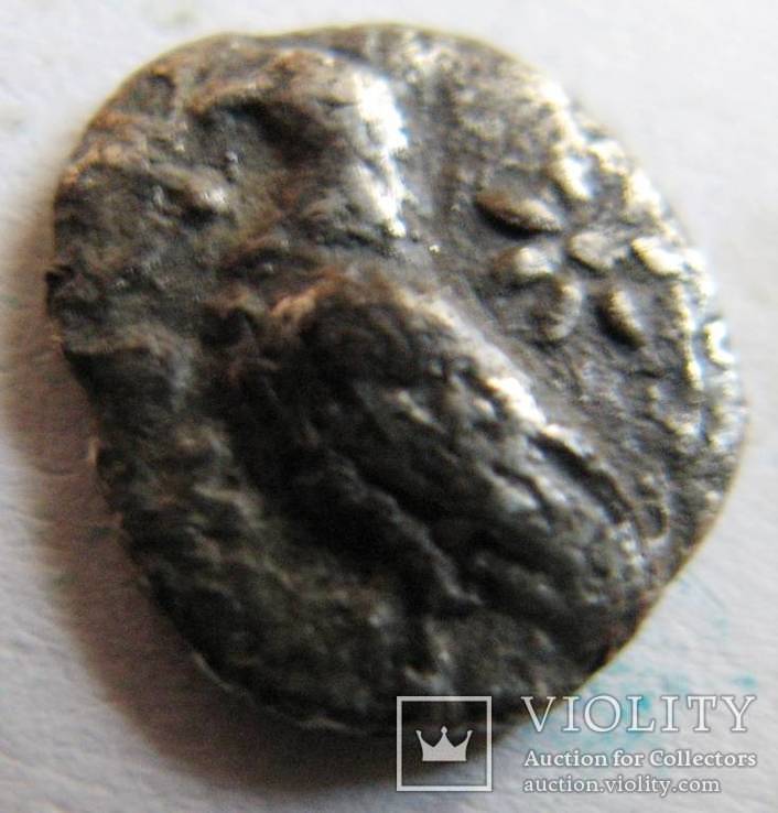 Троада (TROAS), г. Abidos, серебряный гемиобол, 450 гг. до н.э., фото №2