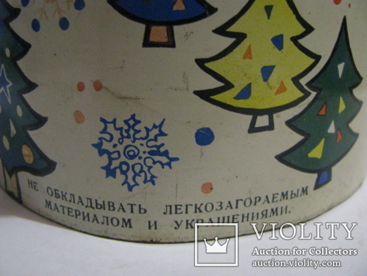 Подставка под елку электрическая СССР .вращается, фото №6