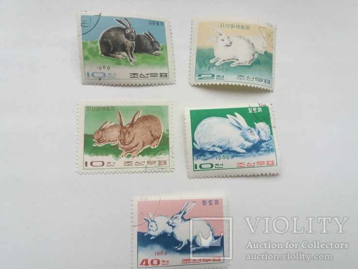 Набір з 5 марок