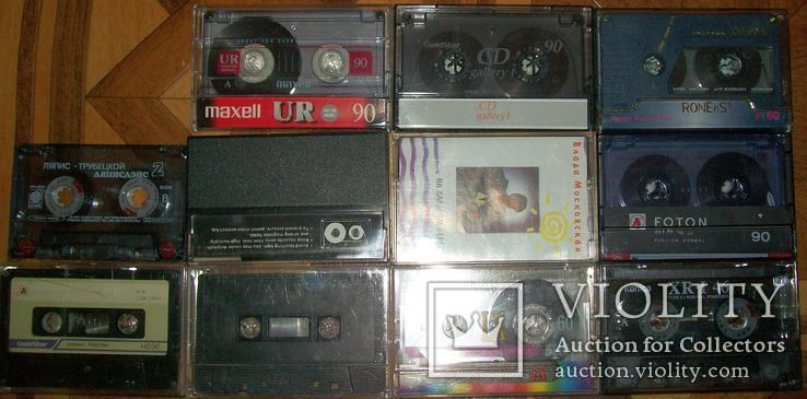Аудиокассеты импортные с записями. 11 штук., фото №2