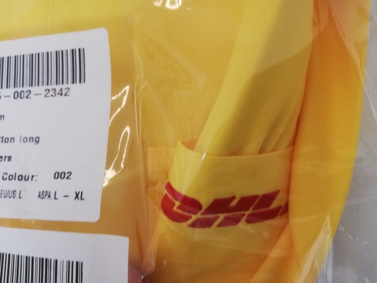 Брендовая рубашка почты DHL, numer zdjęcia 3