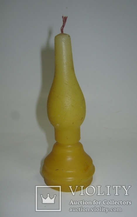 Старая свечка "Лампа", фото №2