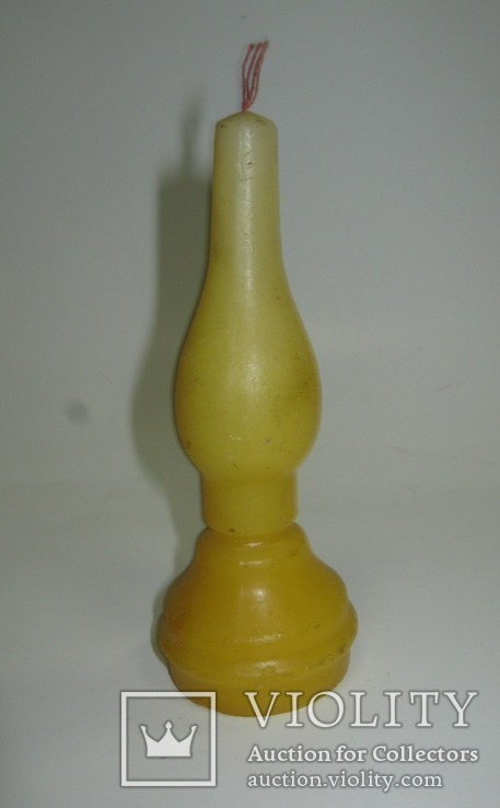 Старая свечка "Лампа", фото №3