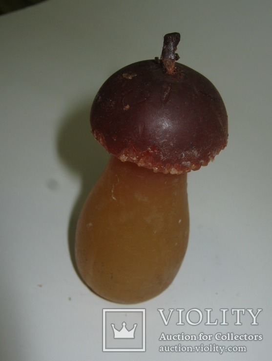 Старая свечка "Маленький гриб" (1), фото №5