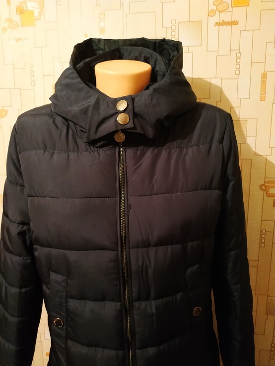 Пальто утепленное комбинированное COOL CODE p-p 42, фото №4
