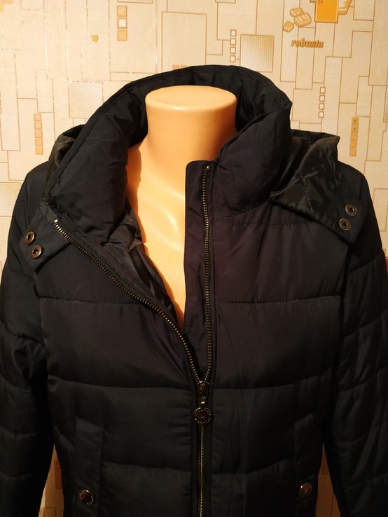 Пальто утепленное комбинированное COOL CODE p-p 42, фото №11
