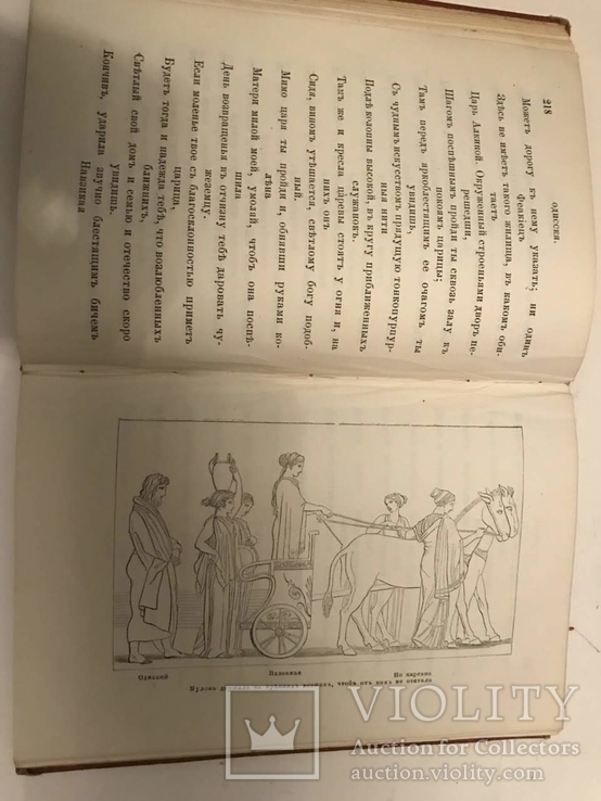 1871 Одиссея Гомера 2 тома. Много Иллюстраций .Мировая Классика., фото №6