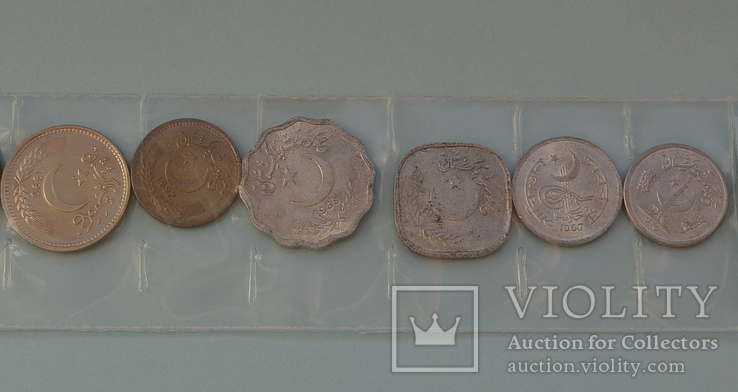 Пакистан полный набор современных монет, всего 12 шт, фото №7