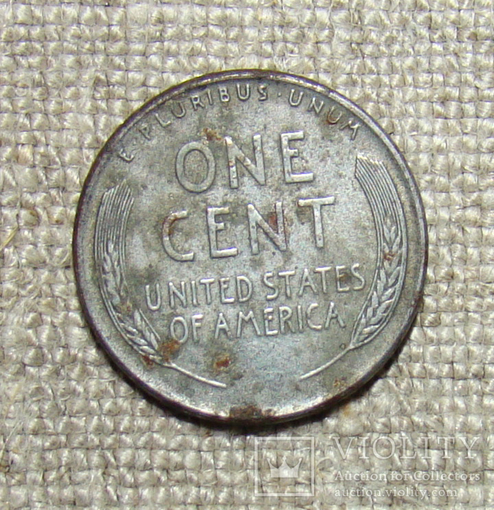 1 цент 1943 США, фото №2