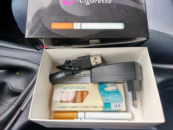 Классическая электронная сигарета e-health e-cigarette duos, фото №5