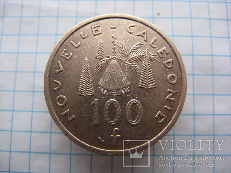 100 франков 2001 г Новая Каледония, фото №3