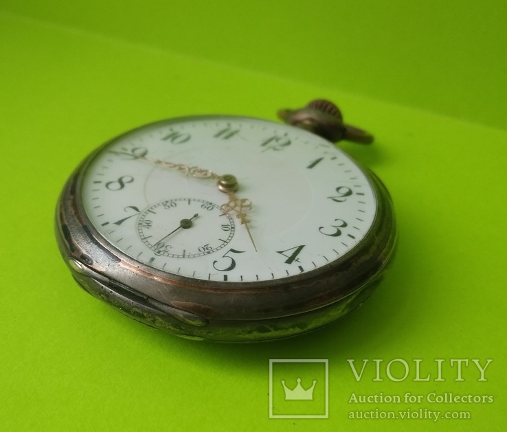 Серебряные часы "Phenix", фото №6