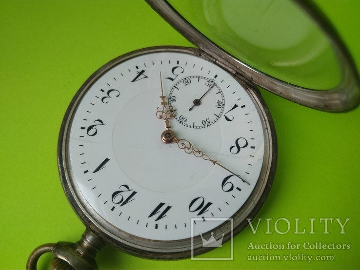 Серебряные часы "Phenix", фото №9