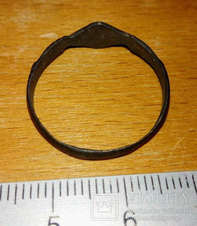 Перстень религиозный 16-17 век, фото №6