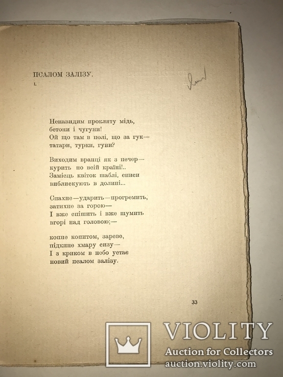 1920 ПЛУГ Прижиттєвий П.Тичина Украинистика, фото №6