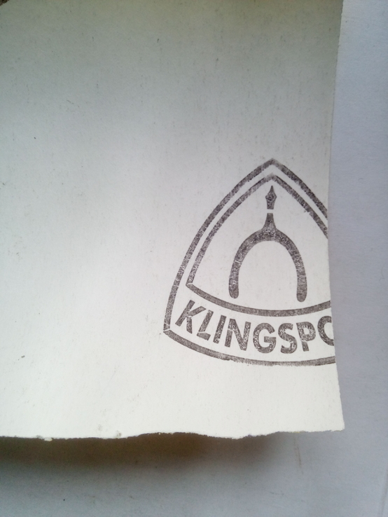 Наждачная бумага Klingspor зерно 40 (1метр), фото №3