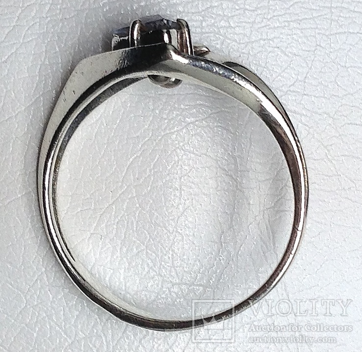 Кольцо, циркон, фото №7