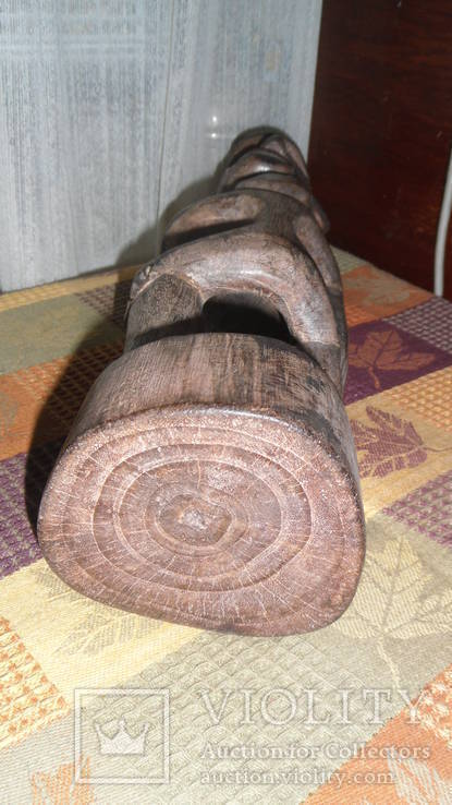 Африканская культовая деревянная скульптура №2, фото №12