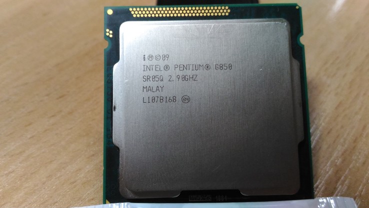 Процессор Intel Pentium G850 /2(2)/ 2.9GHz  + термопаста 0,5г, фото №2