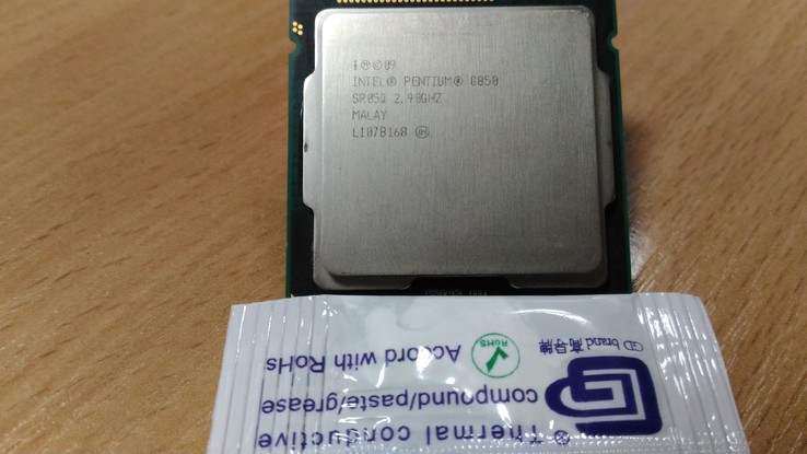 Процессор Intel Pentium G850 /2(2)/ 2.9GHz  + термопаста 0,5г, фото №3