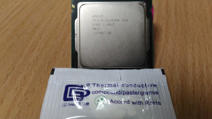 Процессор Intel Celeron G440 /1(1)/ 1.6GHz + термопаста 0,5г, фото №3