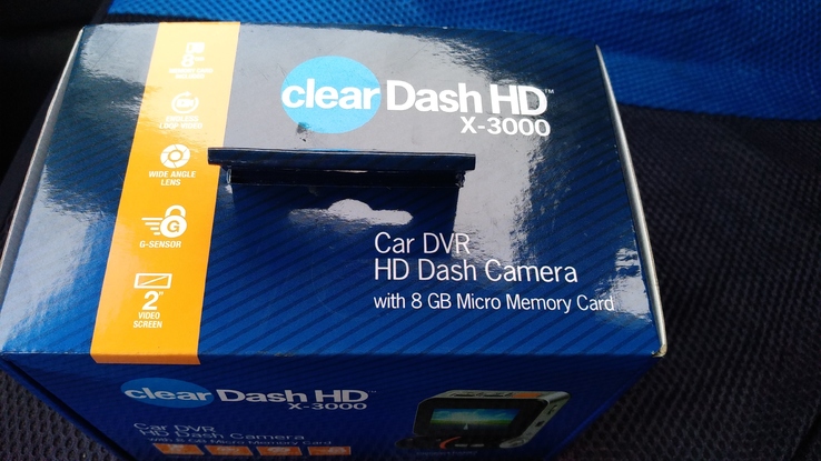 Відеореєстратор clear Dash HD X-3000 новий, numer zdjęcia 3