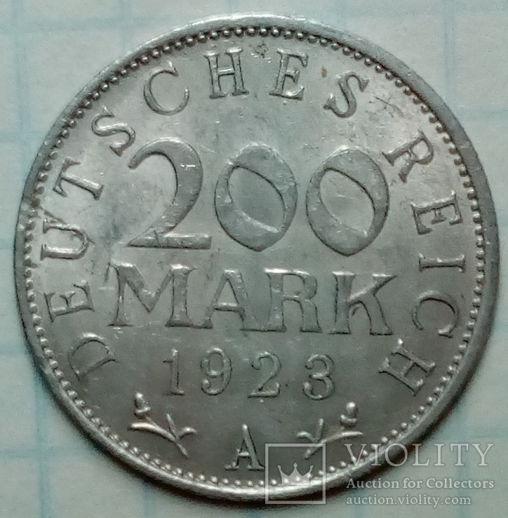 200 марок 1923 год Германия (А), фото №2