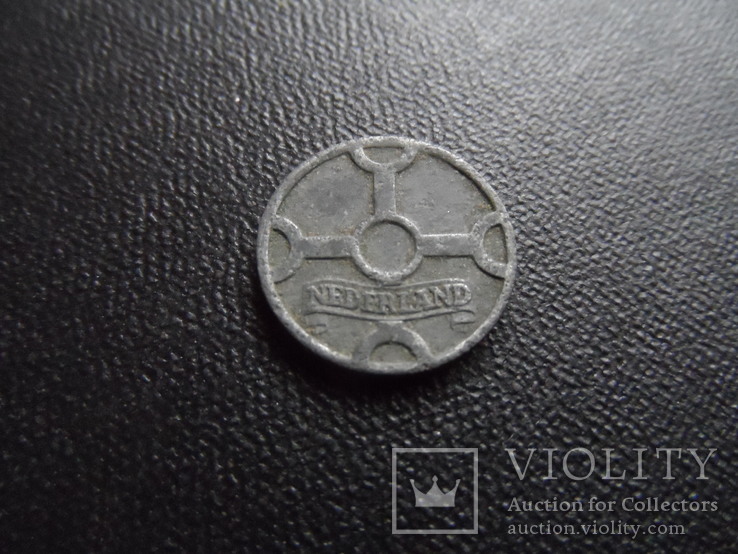 1 цент 1942  Нидерланды цинк   (И.3.8)~, фото №6