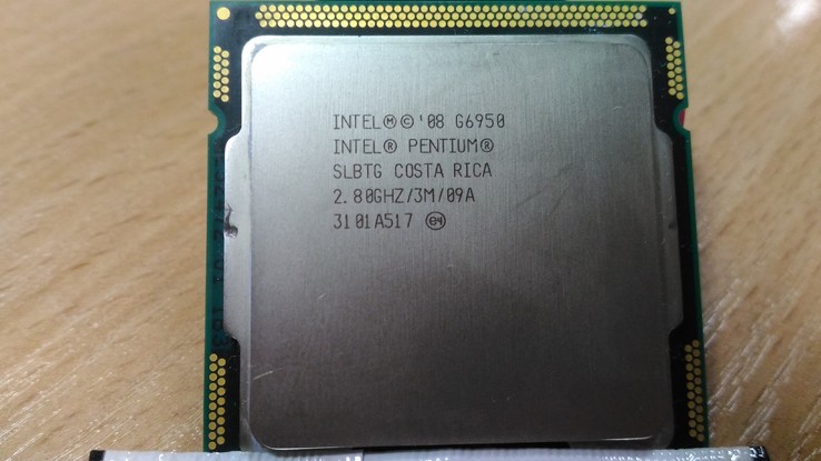 Процессор Intel Pentium G6950 /2(2)/ 2,8GHz  + термопаста 0,5г
