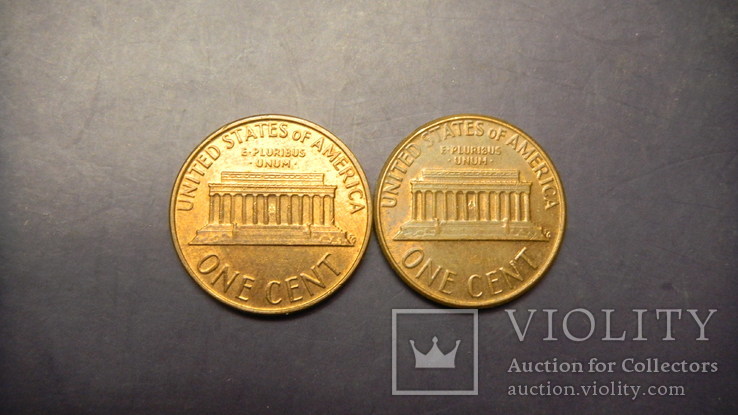 1 цент США 1976 (два різновиди), фото №3
