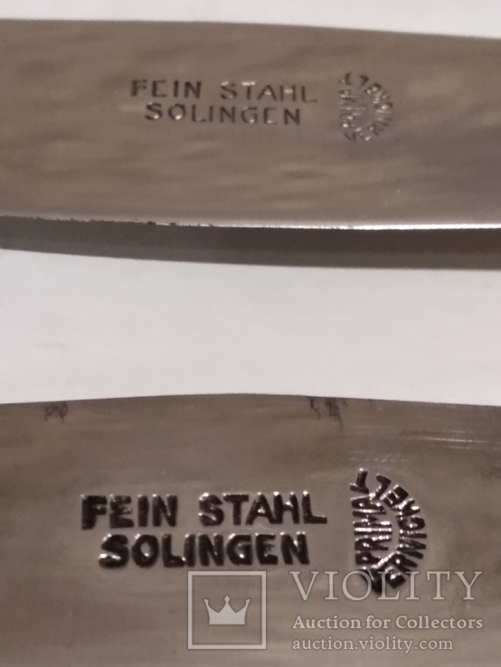 Набор ножей - 2штуки, Solingen (Золинген) Германия, фото №4