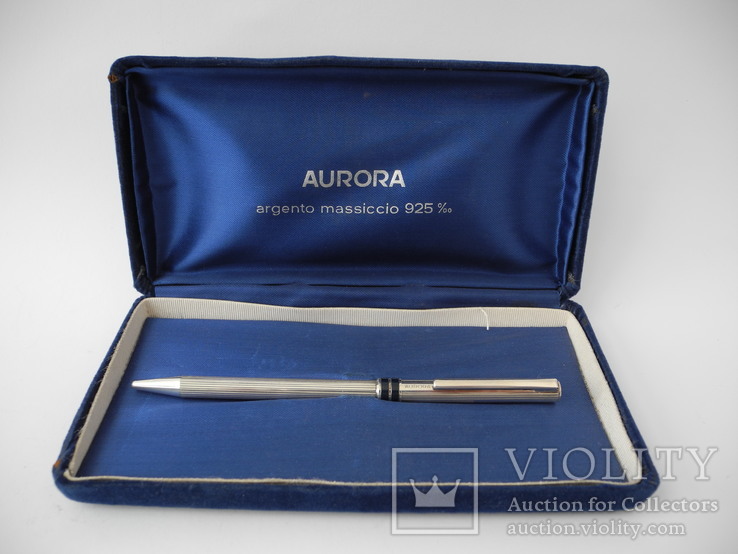 Ручка AURORA серебро 925 ( вес 21 гр ) Италия, фото №2