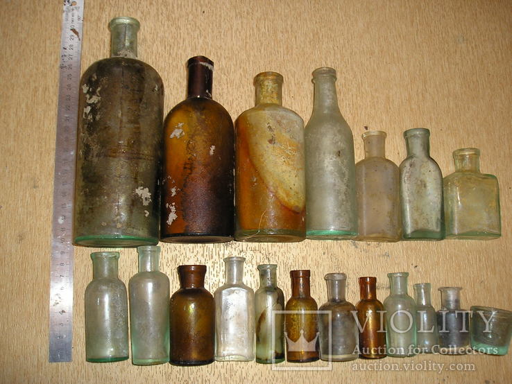 Коллекция аптечных бутылочек, фото №5