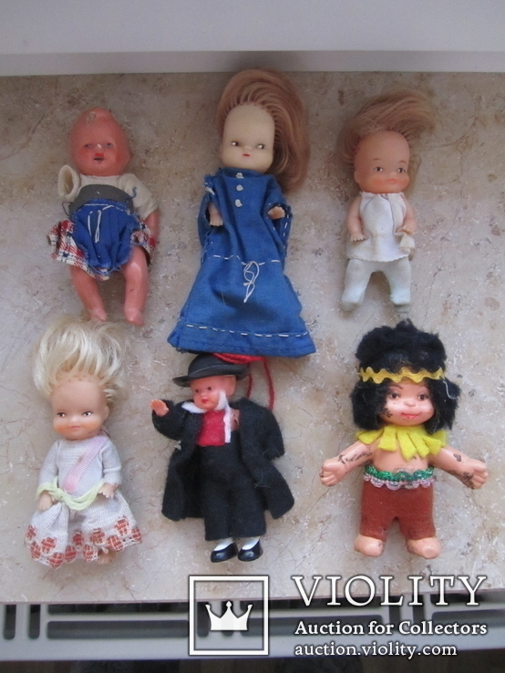 6 маленьких кукол одним лотом., фото №3