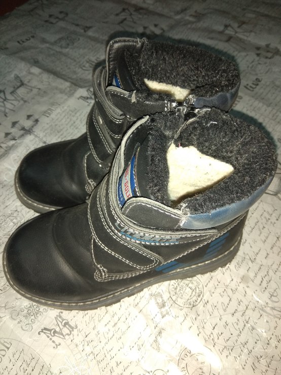 Детские зимние ботинки 32 р- 20, 5 см стелька, фото №3