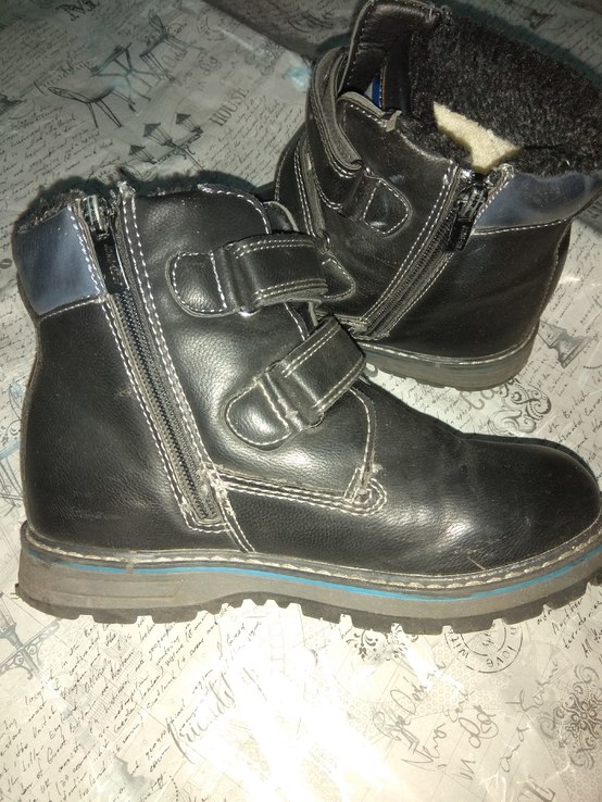 Детские зимние ботинки 32 р- 20, 5 см стелька, фото №6