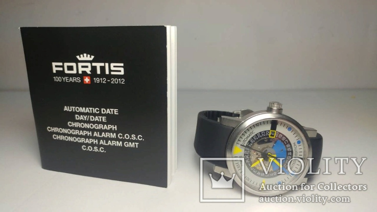 Fortis Art Edition Mattern Ref. 623.22.15 Limited edition 2012 peaces, фото №5