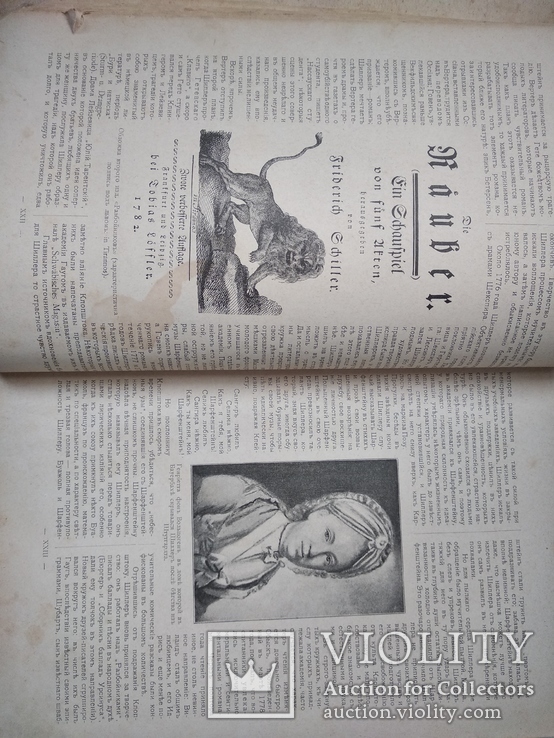 Собрания сочинений Шиллера. С комментариями и рисунками в тексте. 1901., фото №13