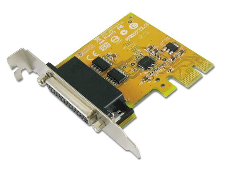 2-портовая низкопрофильная плата PCI Express RS-232 SER6437AL, фото №2