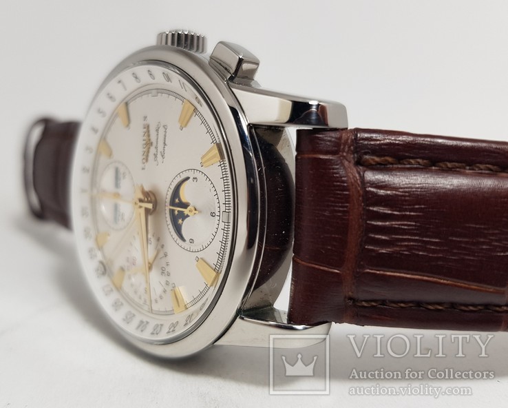 Longines Conquest Heritage Moon phase L1.642.4, фото №4