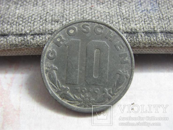 10 грош 1949г Австрия, фото №2