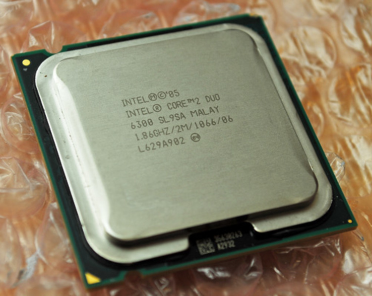 Процессор Intel C2D E6300 /2(2)/ 1.86GHz  + термопаста 0,5г, фото №2