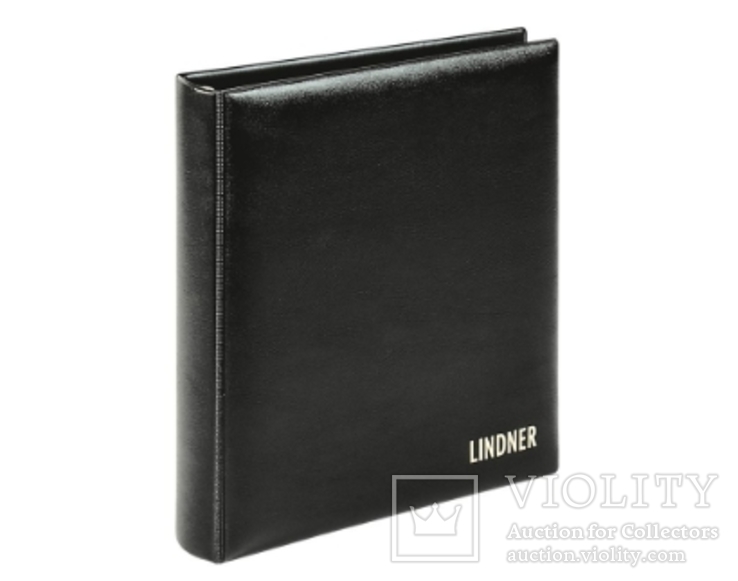 Комплект Linder 1106Е-S. Монетный альбом Classic система Karat. Чёрный., фото №4