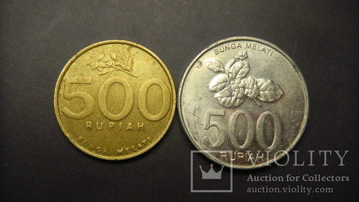 500 рупій Індонезія 2003 (два різновиди), фото №2
