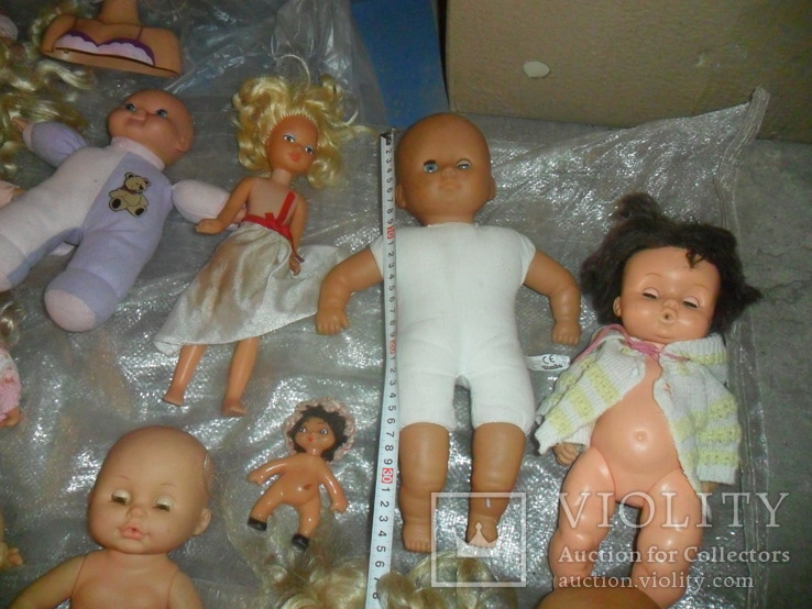 Куклы игрушки пупс пупсы 37 шт. в лоте кукла игрушка голова, фото №5